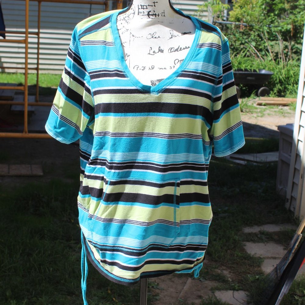 Avenue Women's Striped Top - Size 22/24